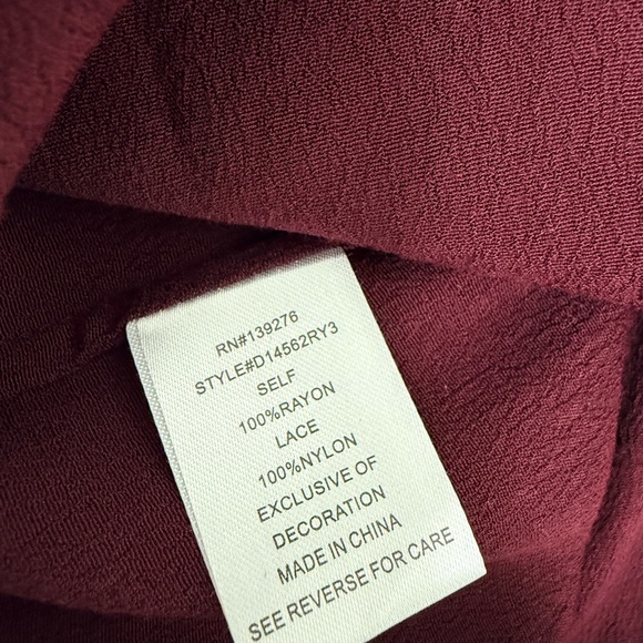 Daniel Rainn Becru Lace Detail Blouse - Picture 5 of 7